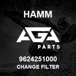 9624251000 Hamm CHANGE FILTER | AGA Parts
