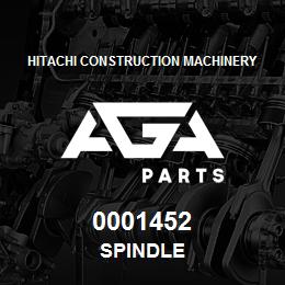 0001452 Hitachi Construction Machinery SPINDLE | AGA Parts