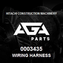 0003435 Hitachi Construction Machinery WIRING HARNESS | AGA Parts