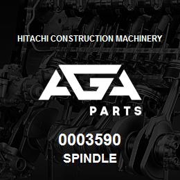 0003590 Hitachi Construction Machinery SPINDLE | AGA Parts