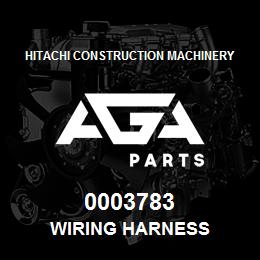 0003783 Hitachi Construction Machinery Wiring Harness | AGA Parts