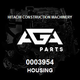 0003954 Hitachi Construction Machinery HOUSING | AGA Parts