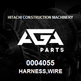 0004055 Hitachi Construction Machinery HARNESS,WIRE | AGA Parts