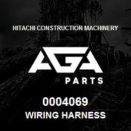 0004069 Hitachi Construction Machinery WIRING HARNESS | AGA Parts