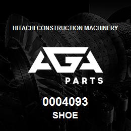 0004093 Hitachi Construction Machinery SHOE | AGA Parts