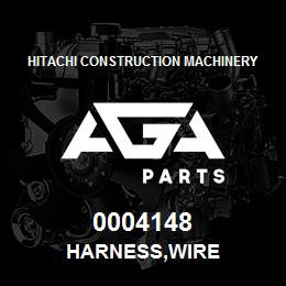 0004148 Hitachi Construction Machinery HARNESS,WIRE | AGA Parts