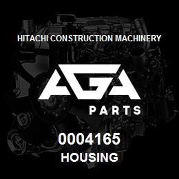 0004165 Hitachi Construction Machinery HOUSING | AGA Parts