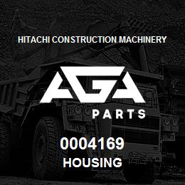 0004169 Hitachi Construction Machinery HOUSING | AGA Parts