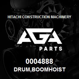 0004888 Hitachi Construction Machinery DRUM,BOOMHOIST | AGA Parts