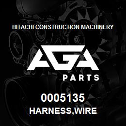 0005135 Hitachi Construction Machinery HARNESS,WIRE | AGA Parts