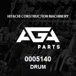 0005140 Hitachi Construction Machinery DRUM | AGA Parts