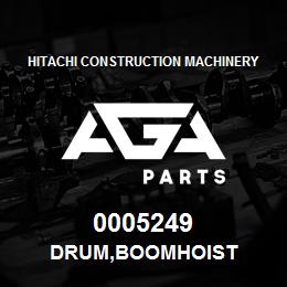 0005249 Hitachi Construction Machinery DRUM,BOOMHOIST | AGA Parts