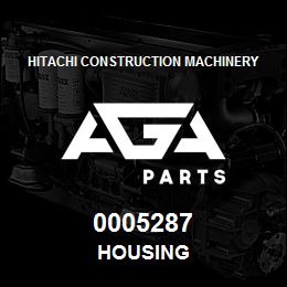 0005287 Hitachi Construction Machinery HOUSING | AGA Parts