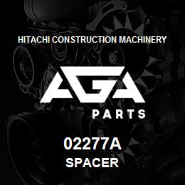 02277A Hitachi Construction Machinery SPACER | AGA Parts