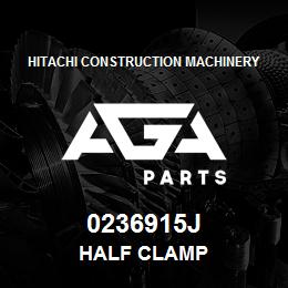 0236915J Hitachi Construction Machinery HALF CLAMP | AGA Parts