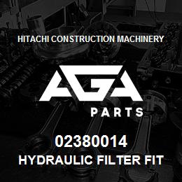 02380014 Hitachi Construction Machinery Hydraulic Filter fits Deutz Tractor Models D2506 D3006 D4006 D5206 D6006 | AGA Parts