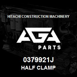 0379921J Hitachi Construction Machinery HALF CLAMP | AGA Parts