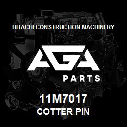 11M7017 Hitachi Construction Machinery COTTER PIN | AGA Parts