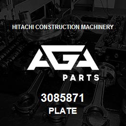 3085871 Hitachi Construction Machinery PLATE | AGA Parts