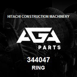344047 Hitachi Construction Machinery RING | AGA Parts