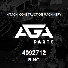 4092712 Hitachi Construction Machinery RING | AGA Parts