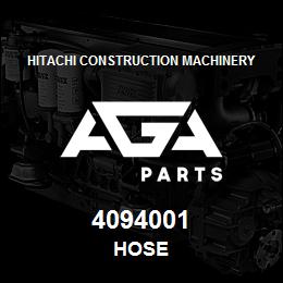 4094001 Hitachi Construction Machinery HOSE | AGA Parts