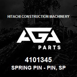 4101345 Hitachi Construction Machinery SPRING PIN - PIN, SPRING 10 PACK | AGA Parts