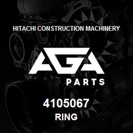 4105067 Hitachi Construction Machinery RING | AGA Parts