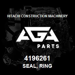 4196261 Hitachi Construction Machinery SEAL, RING | AGA Parts
