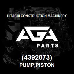 (4392073) Hitachi Construction Machinery PUMP,PISTON | AGA Parts