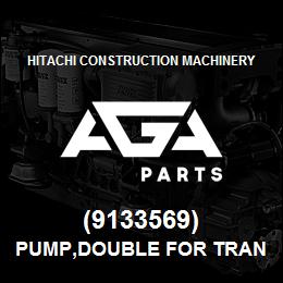 (9133569) Hitachi Construction Machinery PUMP,DOUBLE for transportation | AGA Parts