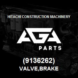 (9136262) Hitachi Construction Machinery VALVE,BRAKE | AGA Parts
