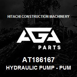 AT186167 Hitachi Construction Machinery Hydraulic Pump - PUMP, ZF TRANSMISSION CHARGE | AGA Parts