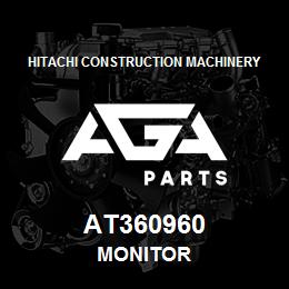 AT360960 Hitachi Construction Machinery MONITOR | AGA Parts