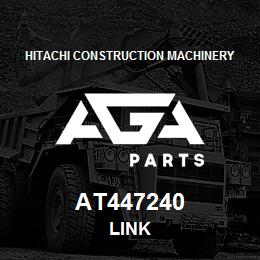 AT447240 Hitachi Construction Machinery Link | AGA Parts