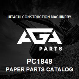 PC1848 Hitachi Construction Machinery Paper Parts Catalog - PART CAT,4310A BEET HARVESTER | AGA Parts