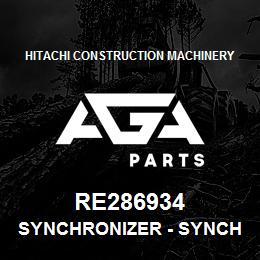 RE286934 Hitachi Construction Machinery Synchronizer - SYNCHRONIZER | AGA Parts