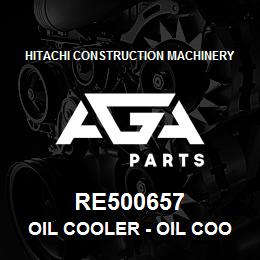 RE500657 Hitachi Construction Machinery Oil Cooler - OIL COOLER | AGA Parts