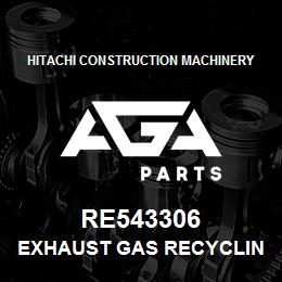 RE543306 Hitachi Construction Machinery Exhaust Gas Recycling Valve - EXHAUST GAS RECYCLING VALVE, | AGA Parts