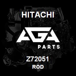 Z72051 Hitachi Construction Machinery ROD | AGA Parts
