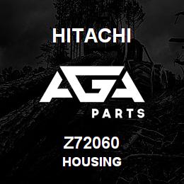 Z72060 Hitachi Construction Machinery HOUSING | AGA Parts
