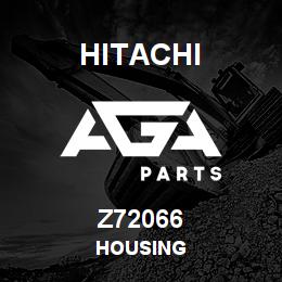 Z72066 Hitachi Construction Machinery HOUSING | AGA Parts