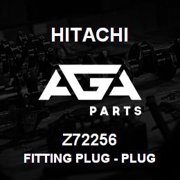 Z72256 Hitachi Construction Machinery Fitting Plug - PLUG 1/2 BSP | AGA Parts