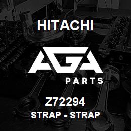 Z72294 Hitachi Construction Machinery Strap - STRAP | AGA Parts