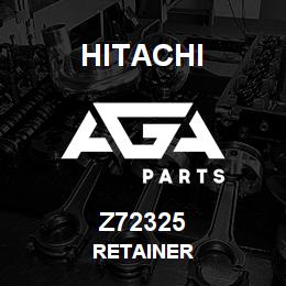 Z72325 Hitachi Construction Machinery RETAINER | AGA Parts