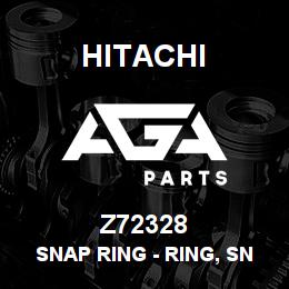 Z72328 Hitachi Construction Machinery Snap Ring - RING, SNAP | AGA Parts