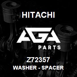 Z72357 Hitachi Construction Machinery Washer - SPACER | AGA Parts