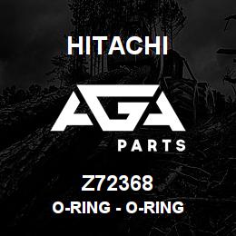 Z72368 Hitachi Construction Machinery O-Ring - O-RING | AGA Parts