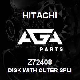 Z72408 Hitachi Construction Machinery Disk With Outer Spline - DISK,OUTER SPLINE | AGA Parts