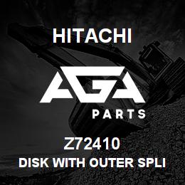 Z72410 Hitachi Construction Machinery Disk With Outer Spline - DISK,OUTER SPLINE | AGA Parts